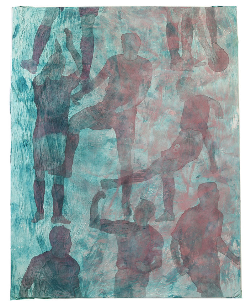 Amy Cochrane - 8 Gerrards - 2016 - Acrylic on Canvas - 200x140cm
